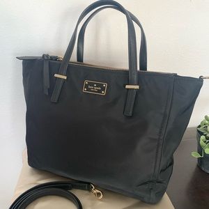 Kate Spade Black Tote Bag